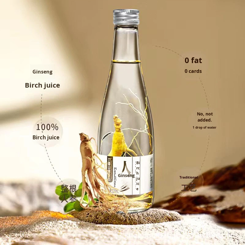 九峰山陽心谷高麗人参白樺樹液 320ml*6本/箱