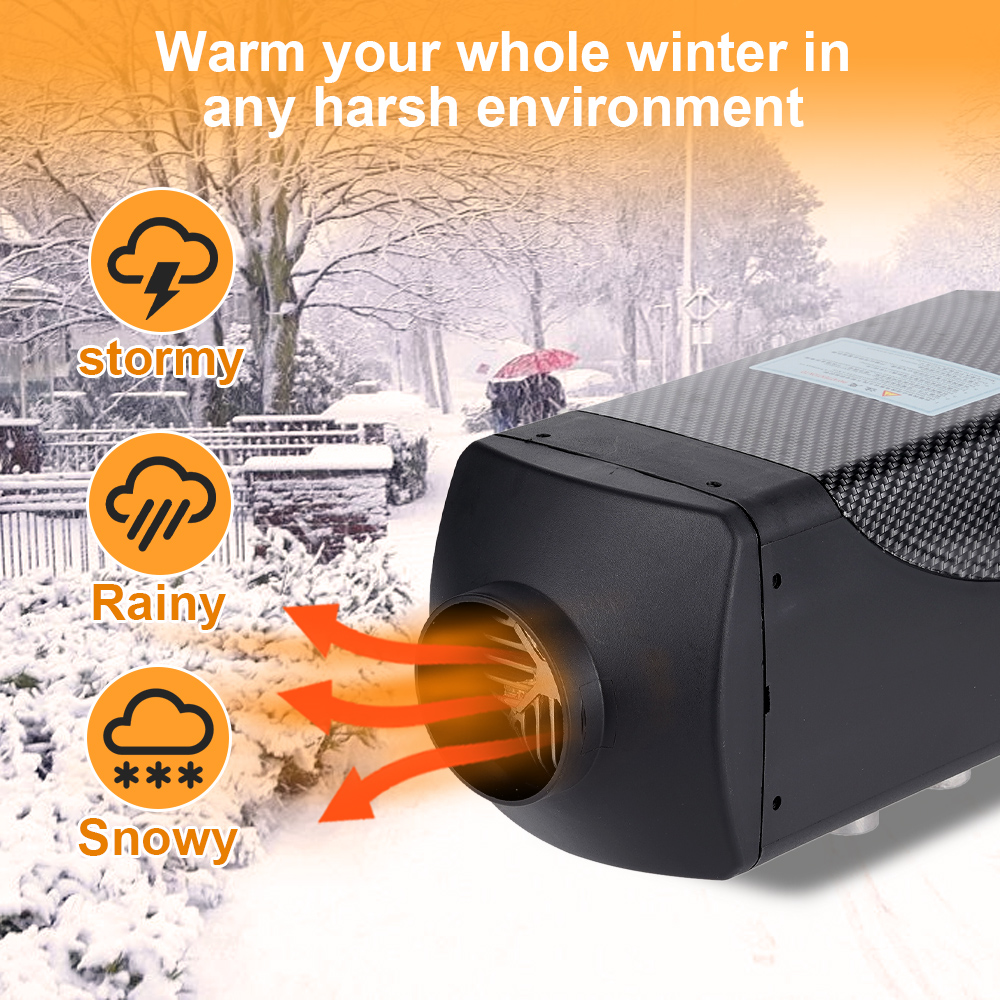 12 V/24 V 5KW-8KW 点火銅パーキングヒーター自律ヒータートラックバスキャンピングカー RV 液晶ディスプレイ付き