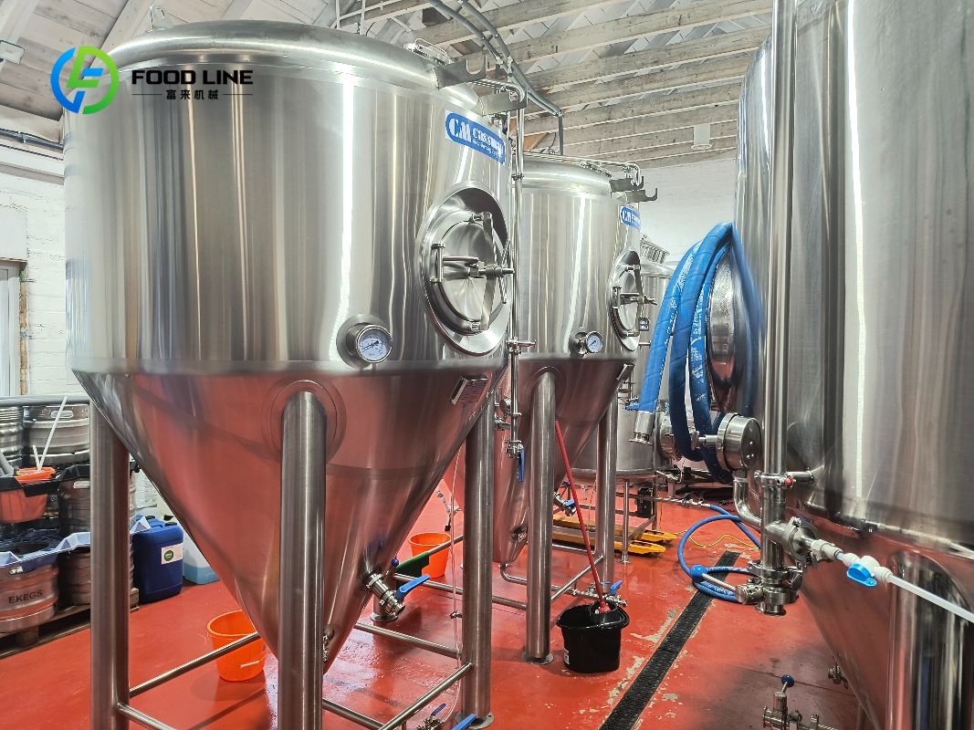500L 5HL 1000L ビール醸造装置ビール生産ライン醸造所装置セット全体のビール醸造装置