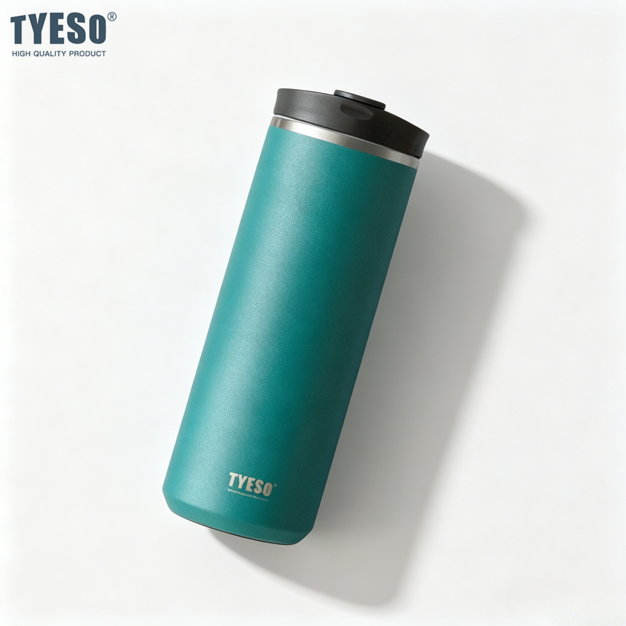 Tyeso 600 ミリリットル魔法フラスコフレンチプレス 304 ステンレス鋼水出しコーヒーメーカー茶注入器二重壁断熱トラベルマグ