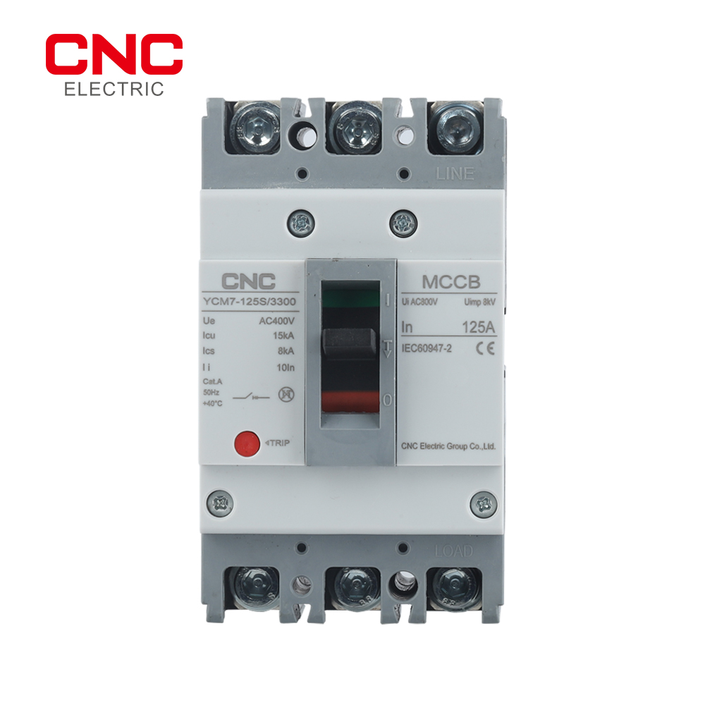 CNC 3P 125A AC400V 15kA MCCB モールドケースサーキットブレーカーソーラースイッチモーター保護