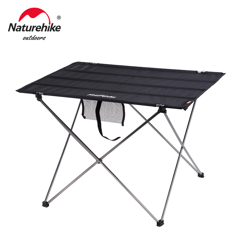 Naturehike ビーチテーブル ポータブル 折りたたみデスク アウトドア ピクニックテーブル 超軽量 ハイキング 旅行 折りたたみテーブル ミニ キャンプテーブル