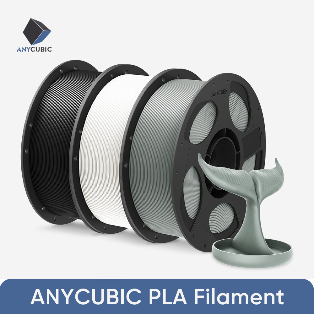ANYCUBIC 3D プリンタ PLA フィラメント多色 1.75 ミリメートル 3 キロプラスチックゴム消耗品材料 FDM 3D プリンタ Kobra
