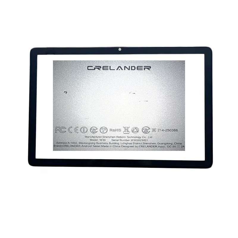 CRELANDER W30タブレット用10.1インチタッチスクリーン外部静電容量パネルデジタイザーガラスセンサー交換用マルチタッチ