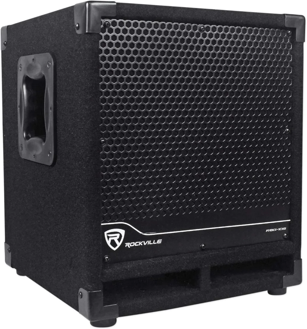 10 インチ パワード PA サブウーファー 1200W 重低音 DJ パーティー スピーカー アンプ内蔵