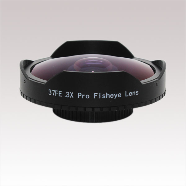携帯電話カメラレンズ スーパー魚眼レンズ 0.3x 37mm 魚眼レンズ
