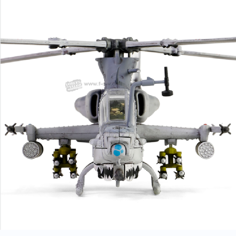 1/72 スケール米国ヘリコプター AH-1Z バイパー戦闘機 Diecasts グッズ航空機モデル金属ミニチュアクリスマスギフトのおもちゃ男の子