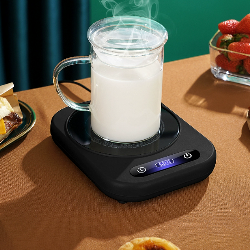 300 ワット電気コーヒーマグウォーマー 100 °C カップヒーター 4 ギア調整可能なホットプレート加熱コースターティーミルク 220V