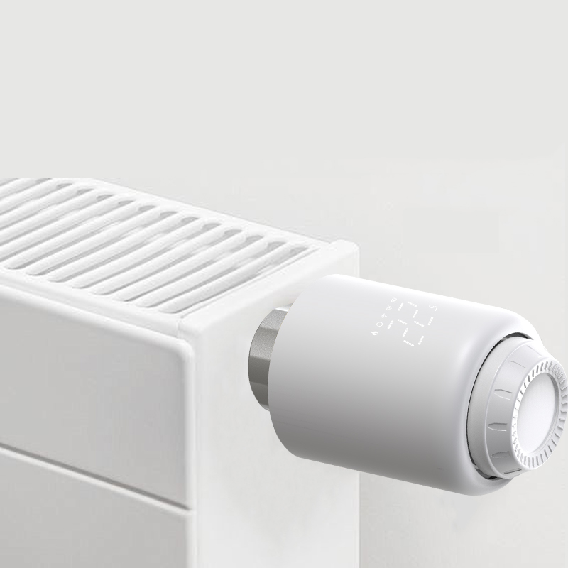 Tuya WiFi スマート ZigBee TRV ラジエーター サーモスタット アクチュエーター バルブ プログラマブル温度コントローラー 音声 Alexa Google ホーム