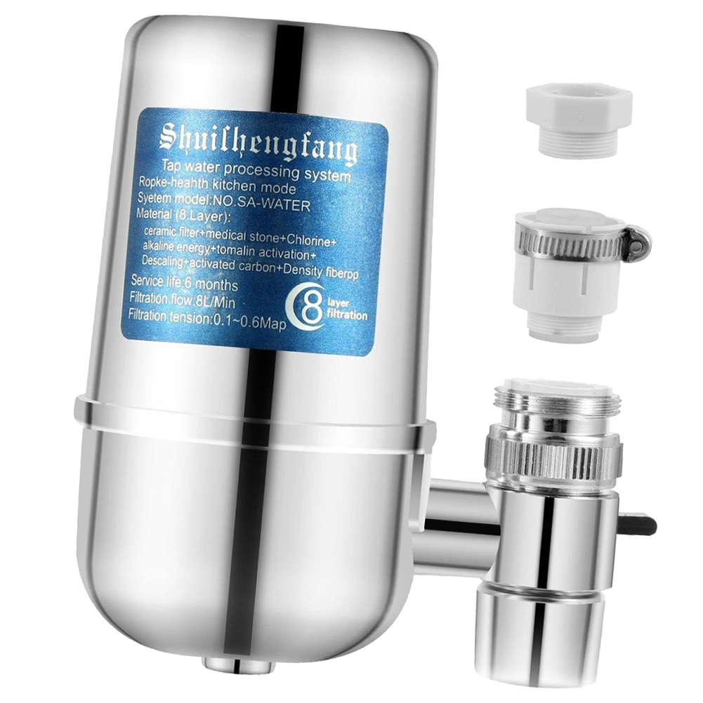 6000L 蛇口水フィルター塩素/重金属を削減水道水フィルター浄水器濾過システム水道水