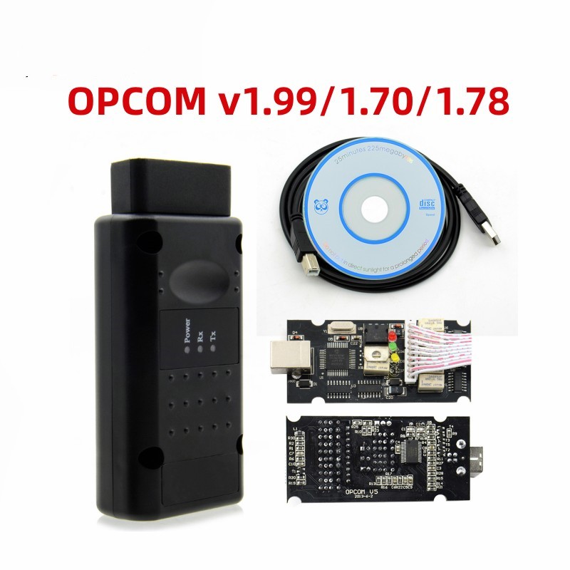 新しい Opcom 2021OP COM 1.99/1.70/1.78 PIC18F458 FTDI フラッシュ更新可能 OBD2 車 CAN バス診断ツール