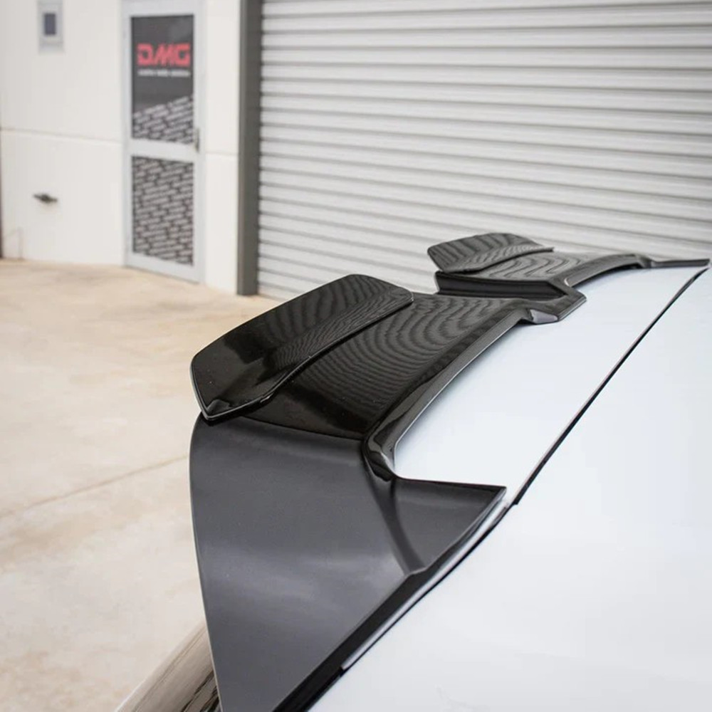 エッティンガー用ルーフスポイラー拡張フラップリアウイングウイングレットフィットフォルクスワーゲンポロ MK5 6R 6C GTI 2009-2017 カスタムボディキット