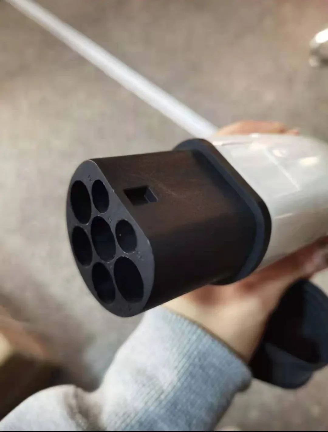 EV充電器タイプ2プラグコネクタEVSE電気自動車オス側AC充電16A 32A三相単相