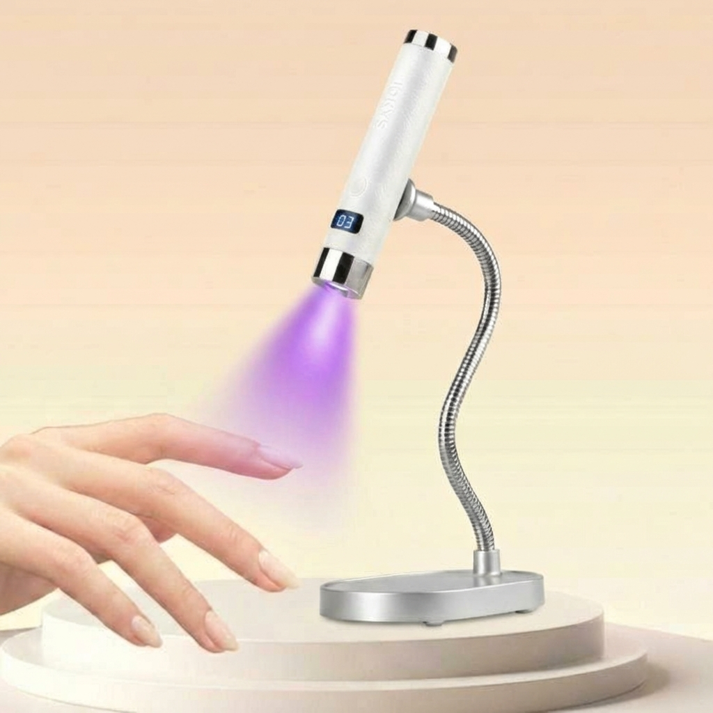 AiセンサーネイルランプUV LEDミニランプ充電式コードレスランプデスクトップおよびハンドヘルド乾燥ライトすべてのネイルジェルを素早く硬化します