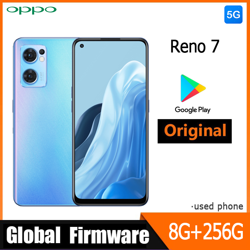 OPPO Reno 7 5G(CPH2371) スマートフォン グローバルファームウェア RAM 12GB ROM 256GB カメラ 64MP MTK 寸法 900 4500mAh 中古電話