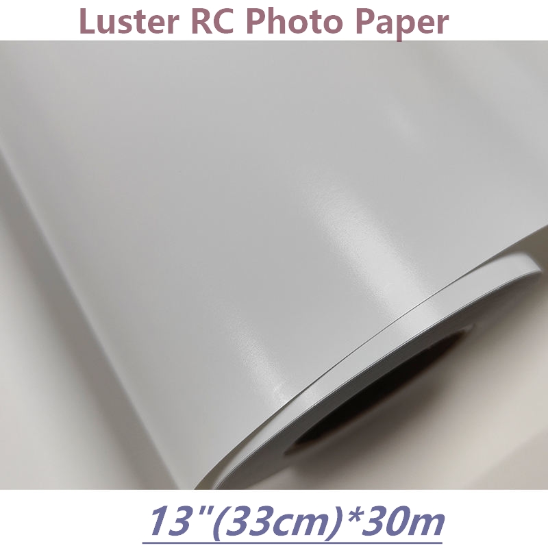 A3 ロール 32.9cm x 30m インクジェット RC 光沢/光沢/シルキー写真用紙ロール