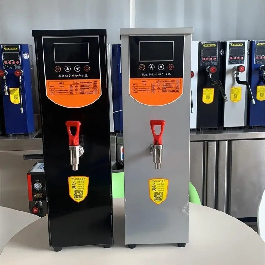 50L ステンレス鋼商業温水ボイラー自動調整可能な温度電気沸騰機バブルティーコーヒーショップ