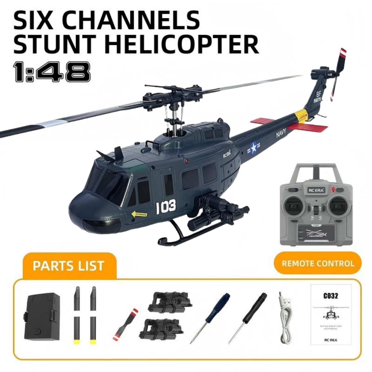 C032 RC ヘリコプター 2.4 グラム 6 軸ジャイロスコープ 6CH 高度保持オプティカルフローブラシレスリモコンヘリコプターのおもちゃ子供大人