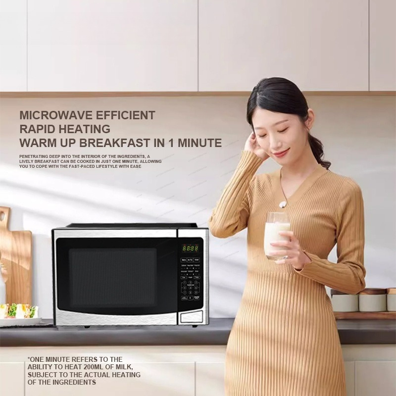 電子レンジ 30L 可視ターンテーブル ライトウェーブタイプ ホームオフィス用 急速加熱