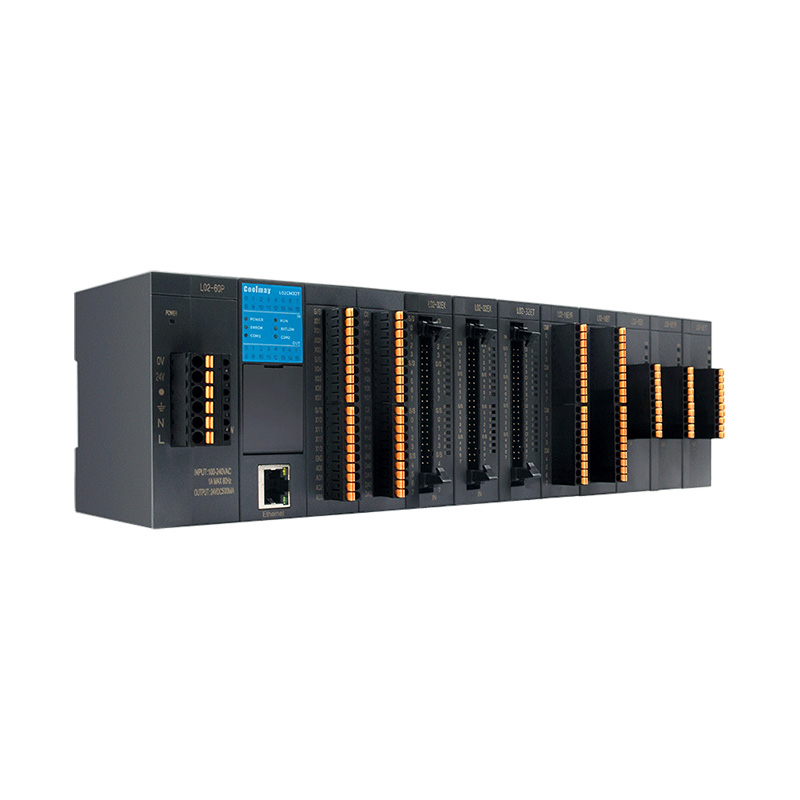 Coolmay プログラマブル コントローラー L02 シリーズ plc モニター rs485 イーサネット ポート modbus プロトコル