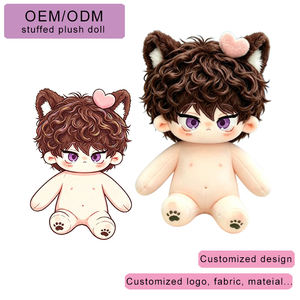 Custom Plush Dolls: Character Figurines, Anime and K-Pop Characters, Plush Toys with Clothing