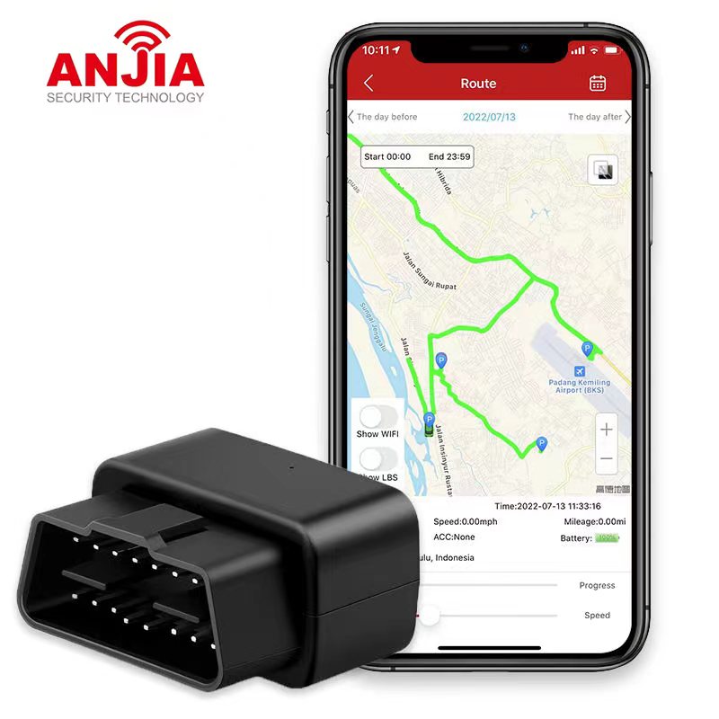熱い販売 4G OBD トラッカー プラグ アンド プレイ Rastreamento 衛星 GPS 追跡デバイス
