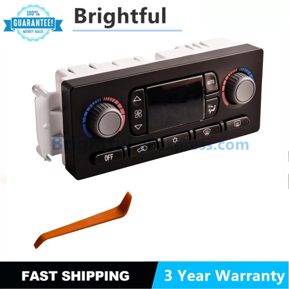 OE QualityAir Conditioning HVAC ヒーター気候制御モジュールスイッチ GMC シエラユーコンシボレータホキャデラックハマーキャデラック 5