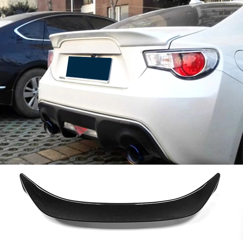 カーボン表面スポイラートヨタ GT86 ZN6 スバル BRZ ZC6 2013-2019 車のリアダックテールウイングトランク装飾 Accessorie