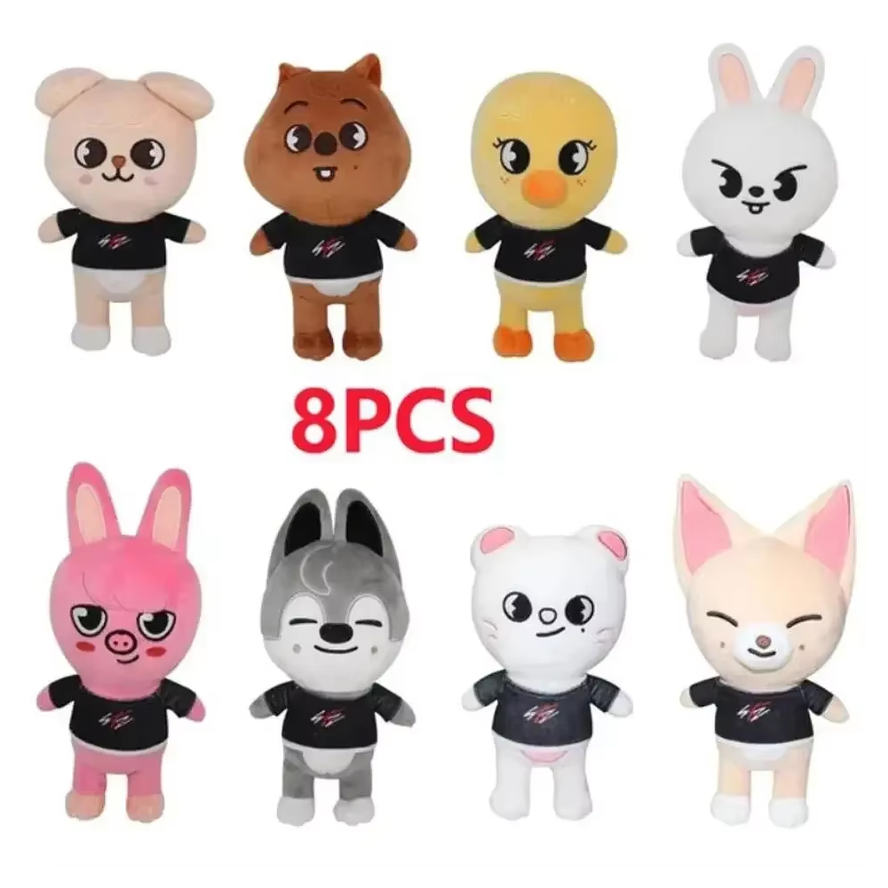 @*Skzoo ぬいぐるみ 野良キッズ漫画ぬいぐるみ動物ぬいぐるみ人形かわいいキャラクターぬいぐるみコンパニオン子供大人ファンのため