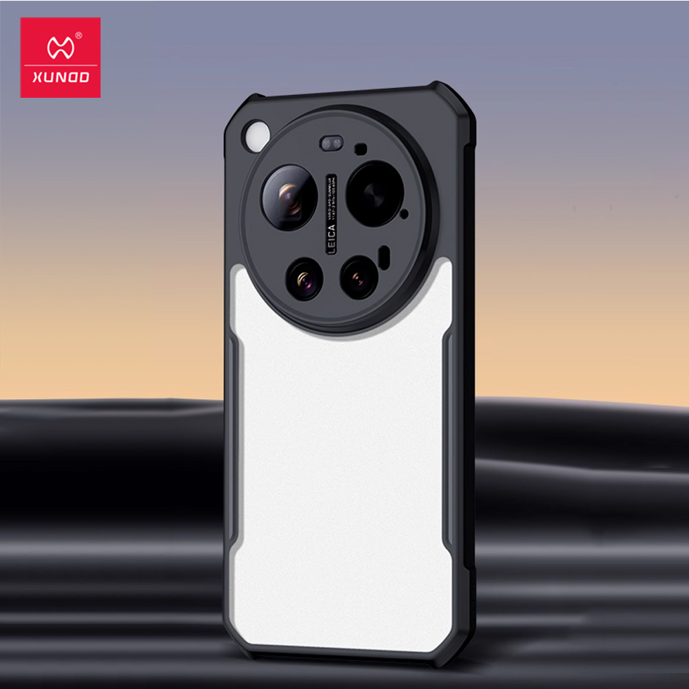 Xundd Phone Case For Xiaomi 17 Ultra Airbag Anti-Drop Protection,Matte Surface Transparent Back Cover Camera protection Funda