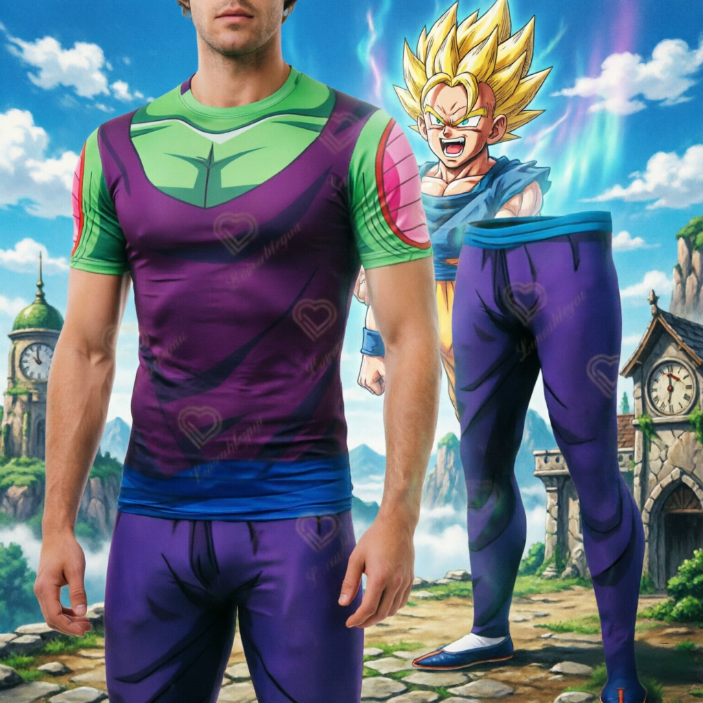 ドラゴンボールフィットネス 3D プリント圧縮ランニングシャツ長袖マスコットアニメボディービルワークアウト Tシャツ男性用