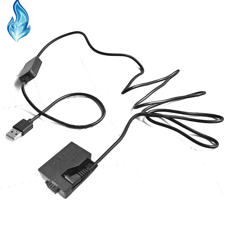 DR-E8 プラス USB8VCable LP-E8 LP E8 ダミーバッテリー Canon EOS カメラ 550D 600D 650D 700D T2i T3i T4i T5i X4 X5 X6用