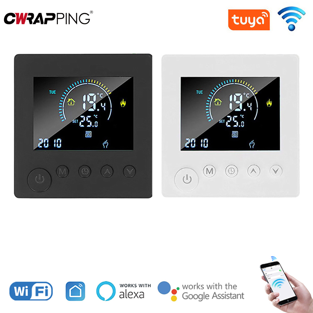 Wifi Zigbee ワイヤレスサーモスタット空調床暖房家庭用 Moes コントロールリビングルーム寝室オフィスツール