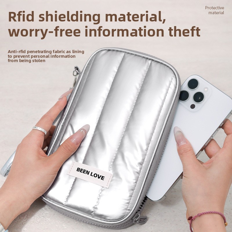Beilian 盗難防止ブラシ ID バッグ、海外旅行用収納バッグ、マルチカード パスポート バッグ、卸売搭乗用ポータブル カード バッグ。
