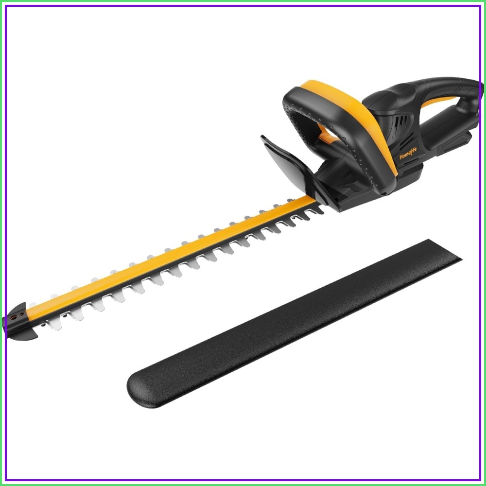 コードレスヘッジトリマー 22 インチ、デュアルアクションブレード、5/8 インチの切断能力、DeWalt 20V MAX バッテリー専用ツール