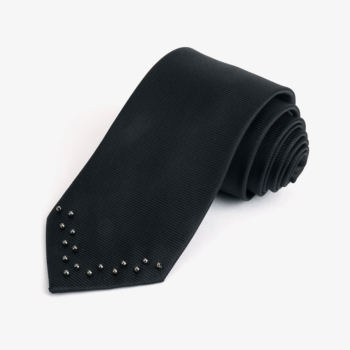 Artistic Silk Bead Embroidery Neck Tie for Formal Wear and Corporate Gifts