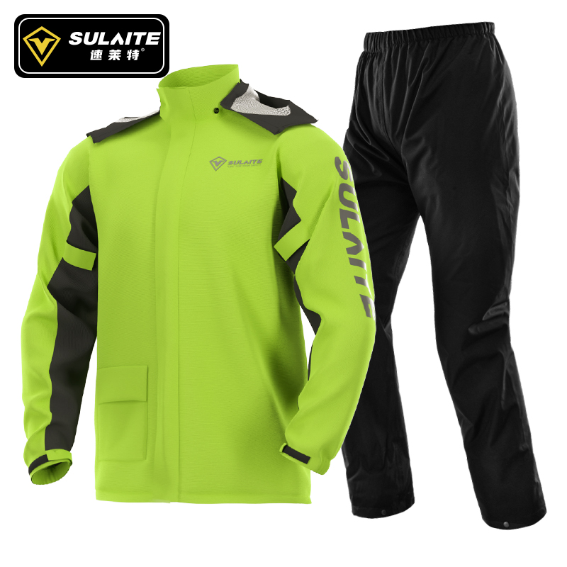 SULAITE オートバイレインコート男性スプリット Capa デ Chuva Motoqueiro 防水バイクレインコート Chubasquero Moto 服