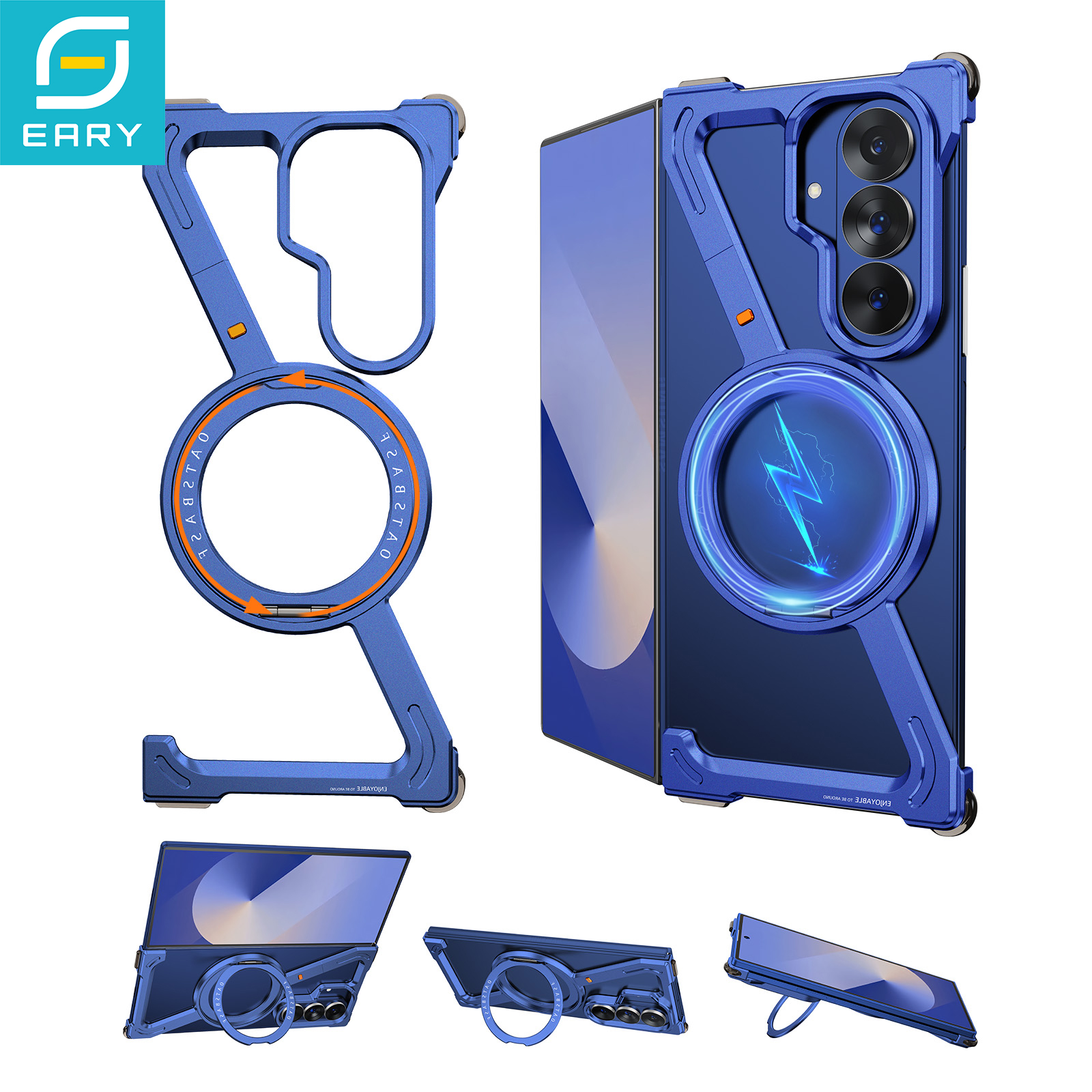 Galaxy Z Fold 8 7用Earlyフレームレスケース