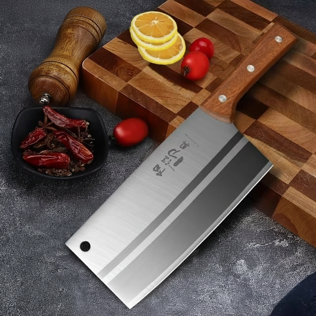Yangjiang 本物の超鋭い包丁、家庭用シェフのスライス肉骨チョッピングナイフ C2612
