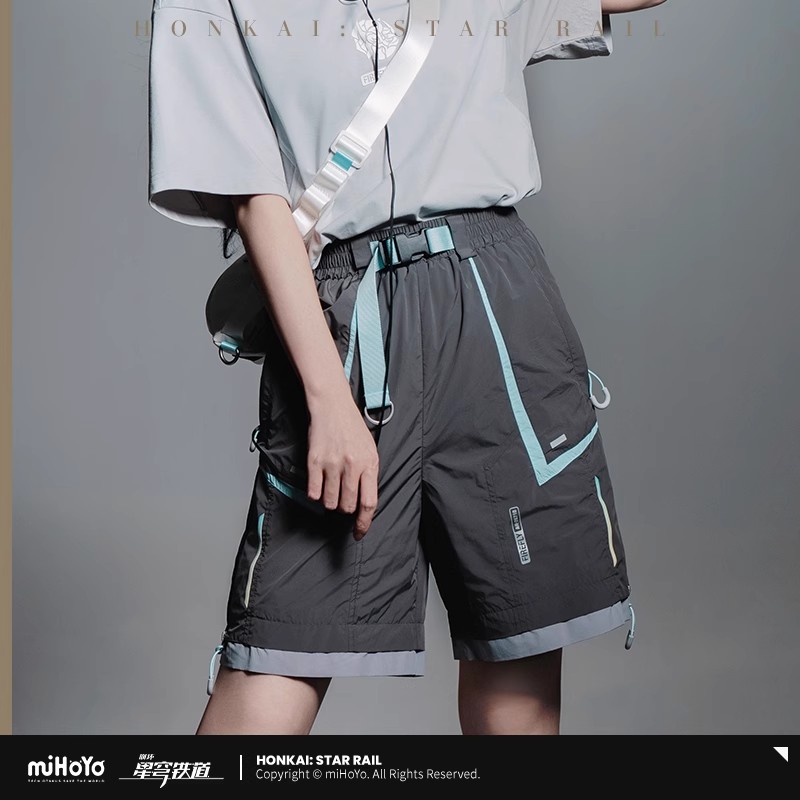 【正規品】miHoYo ゲーム ホタルショーツ Honkai スターレール ホタルテーマ カジュアルショーツ 中性服 同人 コスプレ ハロウィン ギフト
