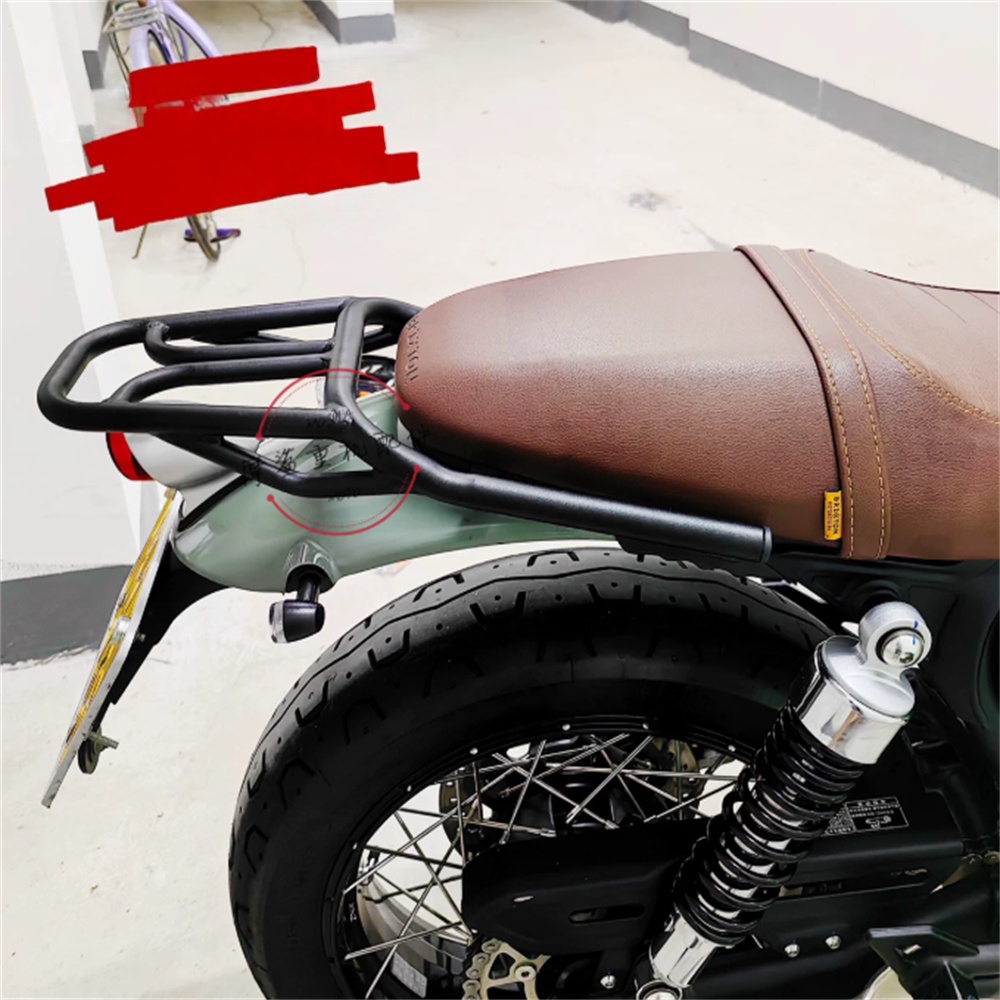 ブリクストン クロムウェル 1200 GAOKIN GK1200 荷物ラック修正心押し台厚いラックカーゴラック心押し台とアームレスト