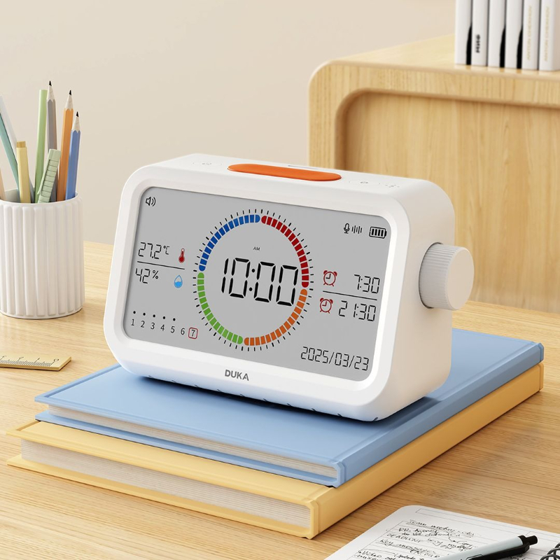 DUKA MT3 温湿度計目覚まし時計多機能温湿度計センサー室内時計スマート温度
