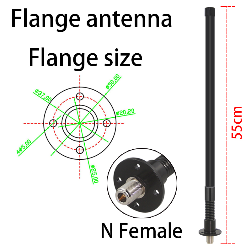 868MHz オムニ屋外アンテナ メッシュスタスティック 915 MHz アンテナ 840-960MHz フランジ スプリング衝撃吸収アンテナ LoRa HaLow ホットスポット用