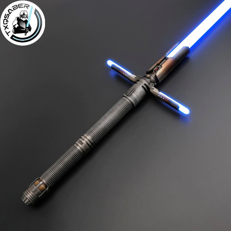 TXQSABER レプリカ Cal Kestis クロスガードネオピクセルライトセーバープロフィー 2.2 Bluetooth ジェスチャー点火コレクション剣のおもちゃ