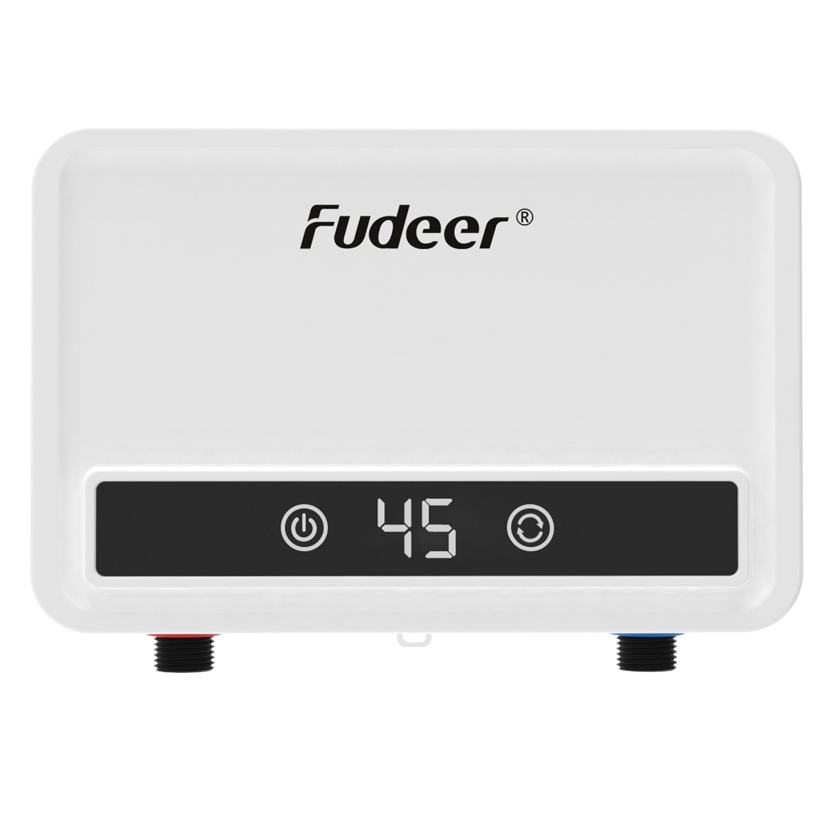 Fudeer 新しいミニ給湯器待たずにお湯インスタント加熱インテリジェント温度制御コンパクトサイズ給湯器