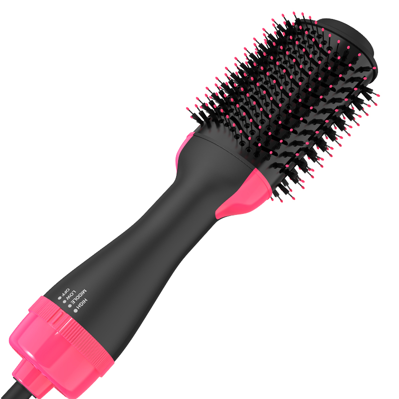 LISAPRO 2 IN 1 ワンステップヘアドライヤーとボリューマイザーストレートヘアアイロン熱風ブラシヘアカーラー髪の美容と健康スタイリング