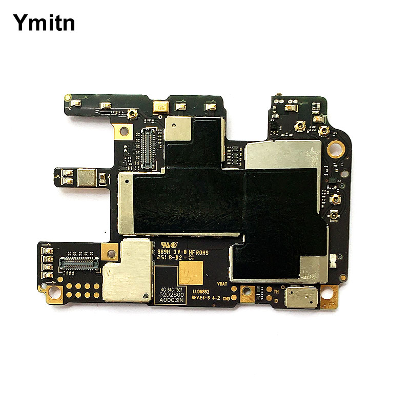 Ymitn ロック解除メインモバイルボードメインボードマザーボードチップ回路フレックスケーブルシャオ mi A2 MiA2 MA2 mi A2 6X