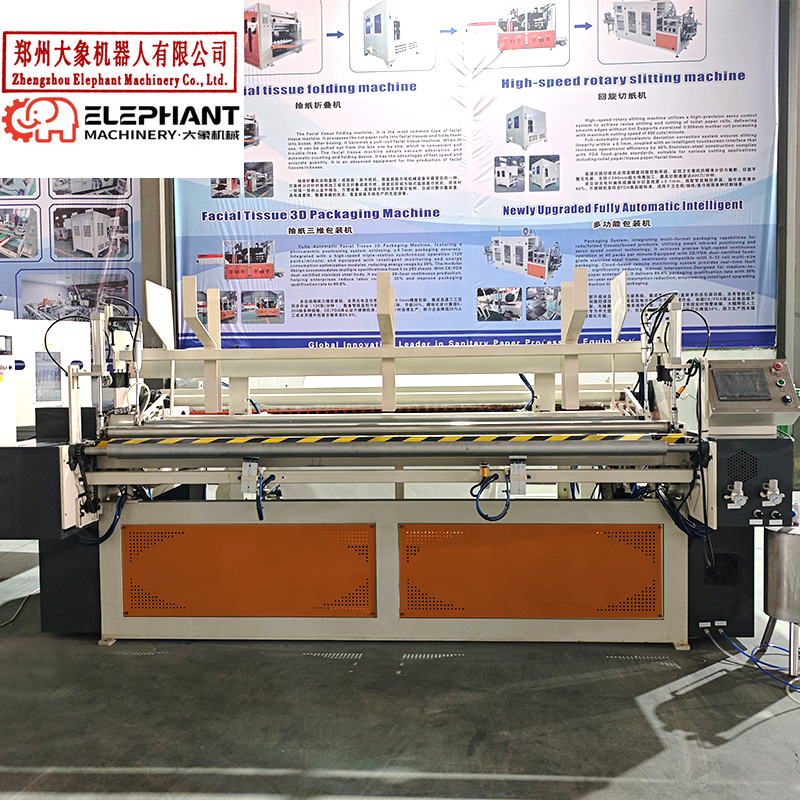 Customized Cost Effective High Speed Paper Processing Machinery For Manufacturing Plant Toilet Paper Making Machine