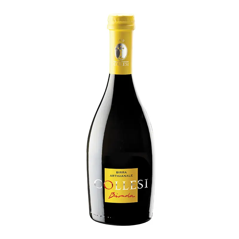 Collesi Bionda ラガービール 500ml ボトル シャンパンスタイル ライト低温殺菌クラフトビール