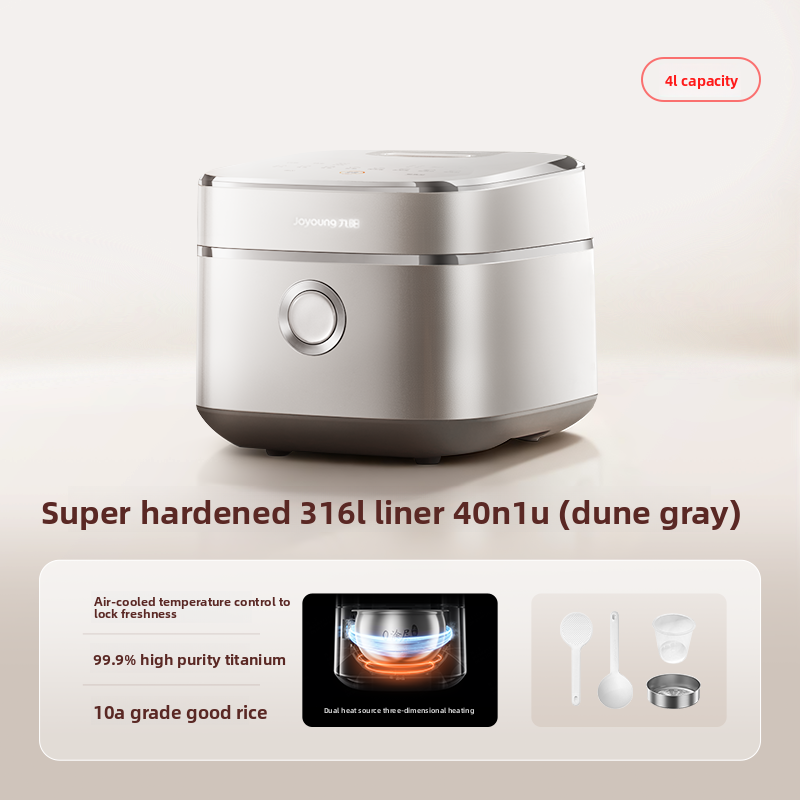 Joyoung 0 コーティング 316L チタン 4L 低糖炊飯器遠赤外線加熱大容量家庭用電気炊飯器